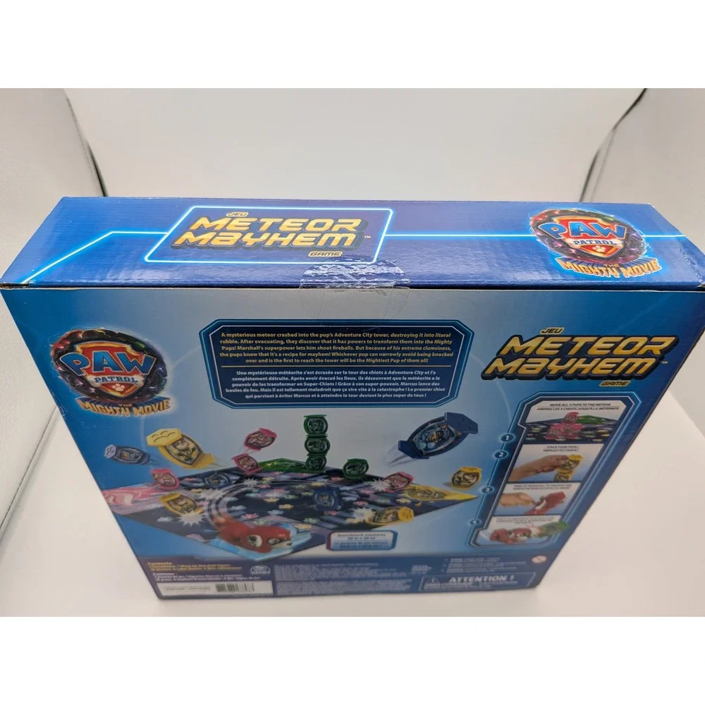 Paw Patrol The Mighty Movie Meteor Mayhem Game Spin‎ Master New Sealed